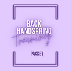 Back Handspring Training Packet