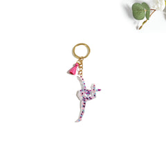 Gymnast Keychain