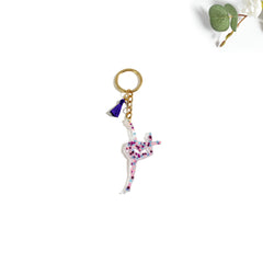 Gymnast Keychain
