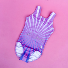 Pink Rays Gymnastics Leotard