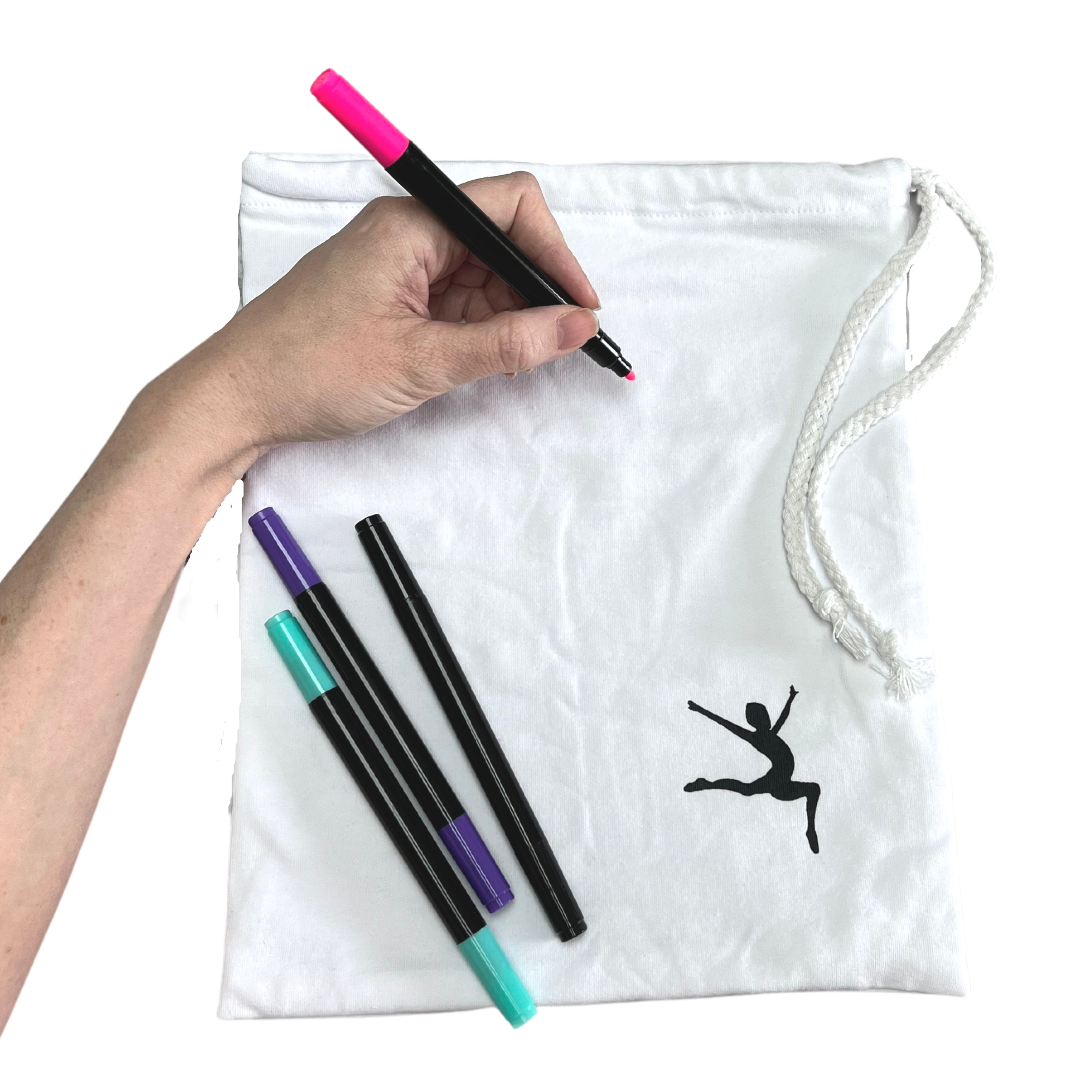 Gymnastics DIY Doodle Grip Bag Kit