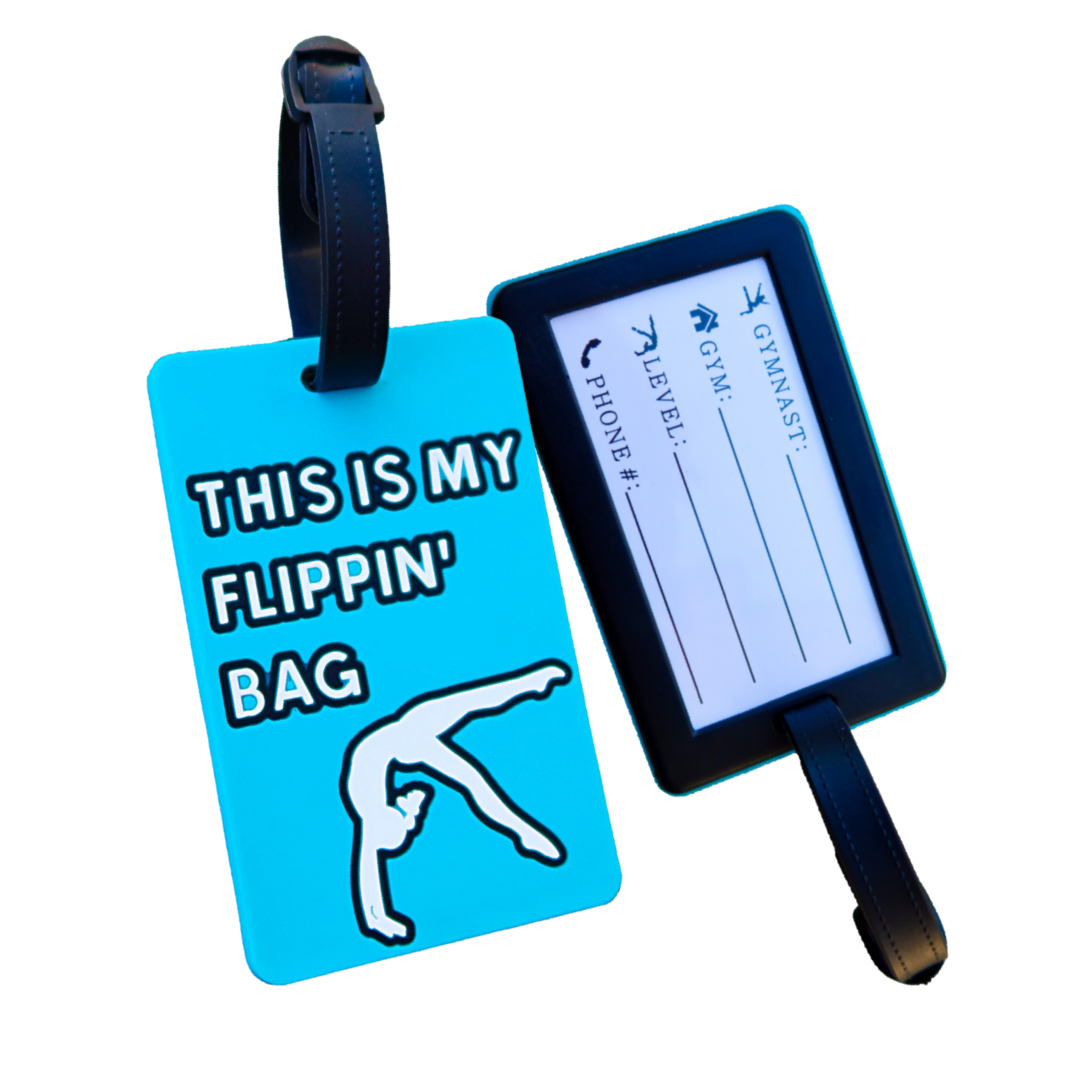 Gymnastics Bag Tag Party Favor Bundle