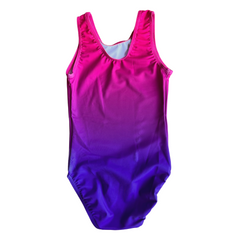 Pink & Purple Ombre Gymnastics Leotard