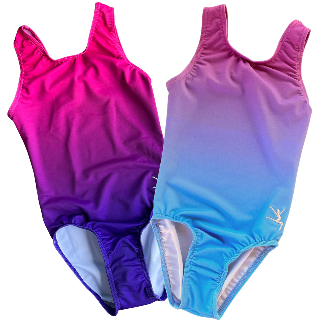 Ombre Gymnastics Leotard