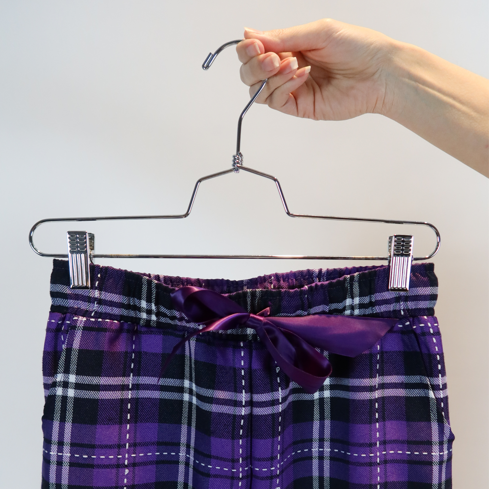 Purple Plaid GYMNAST Flannel Lounge Pants