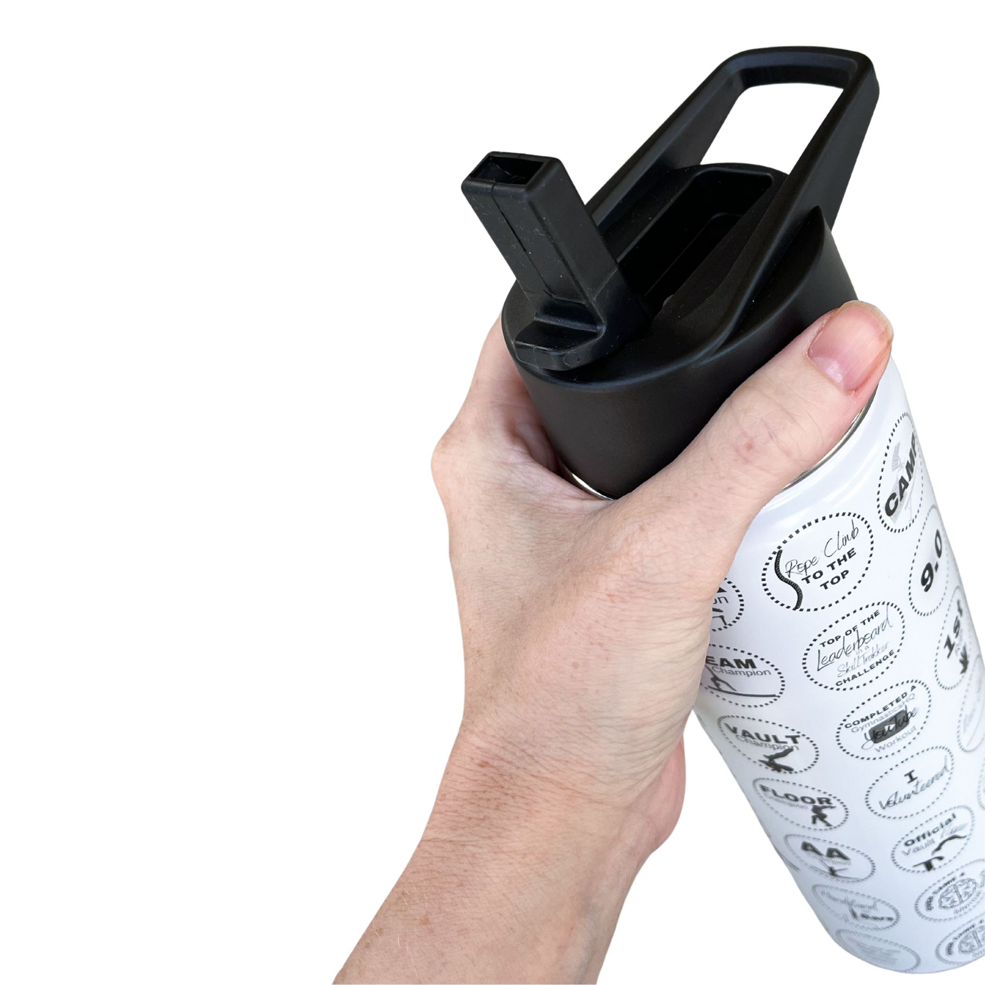 Gymnastics Achievements Water Bottle