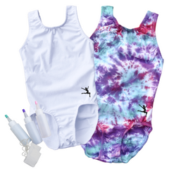 DIY Dark Magenta, Purple & Teal Leotard Kit