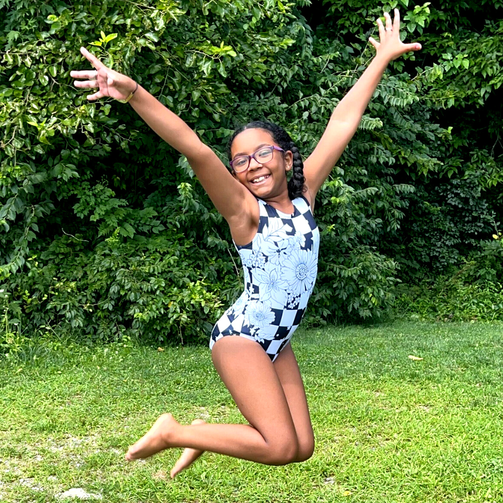 Checkered Dreams Leotard