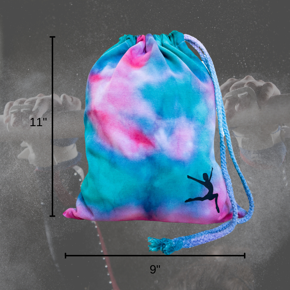 dye gear bag DIY Tie Dye Grip Bag Kit Pink & Turquoise