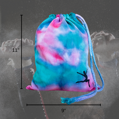 DIY Pink & Turquoise Tie Dye Grip Bag Kit