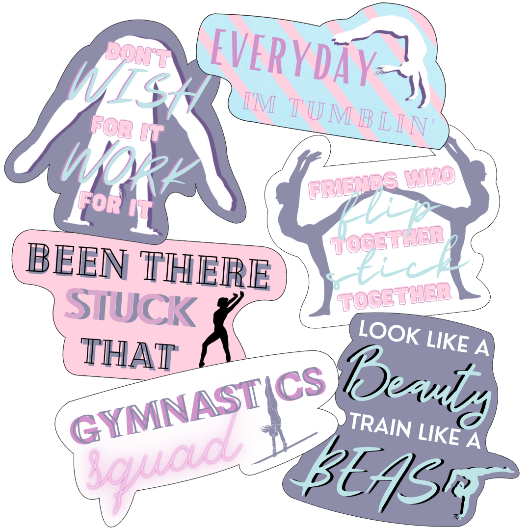 Gymnastics Sticker Bundle