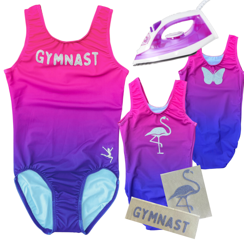 DIY Gymnast Decal Leotard