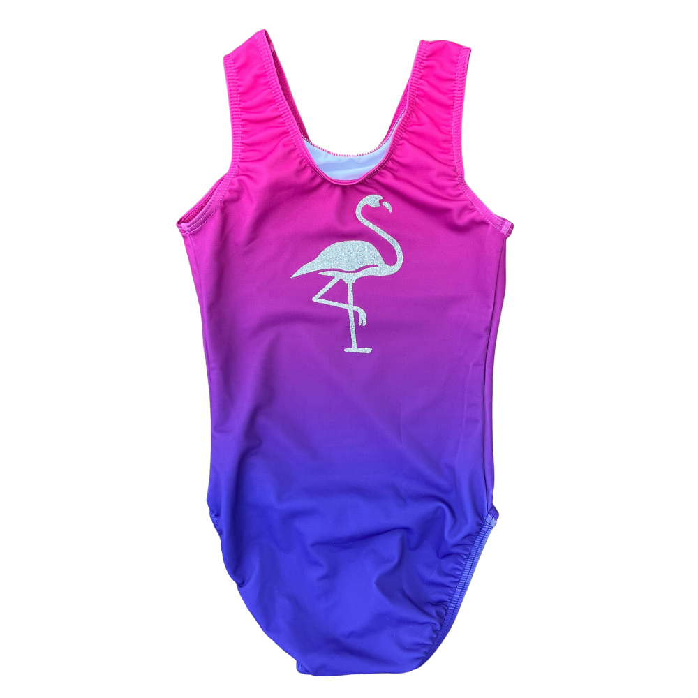 DIY Flamingo Decal Leotard