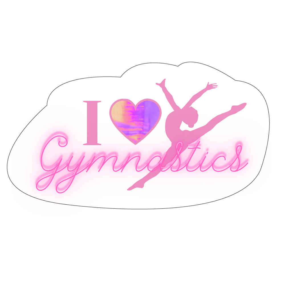 GymnasticsHQ Motivational Gymnastics Stickers