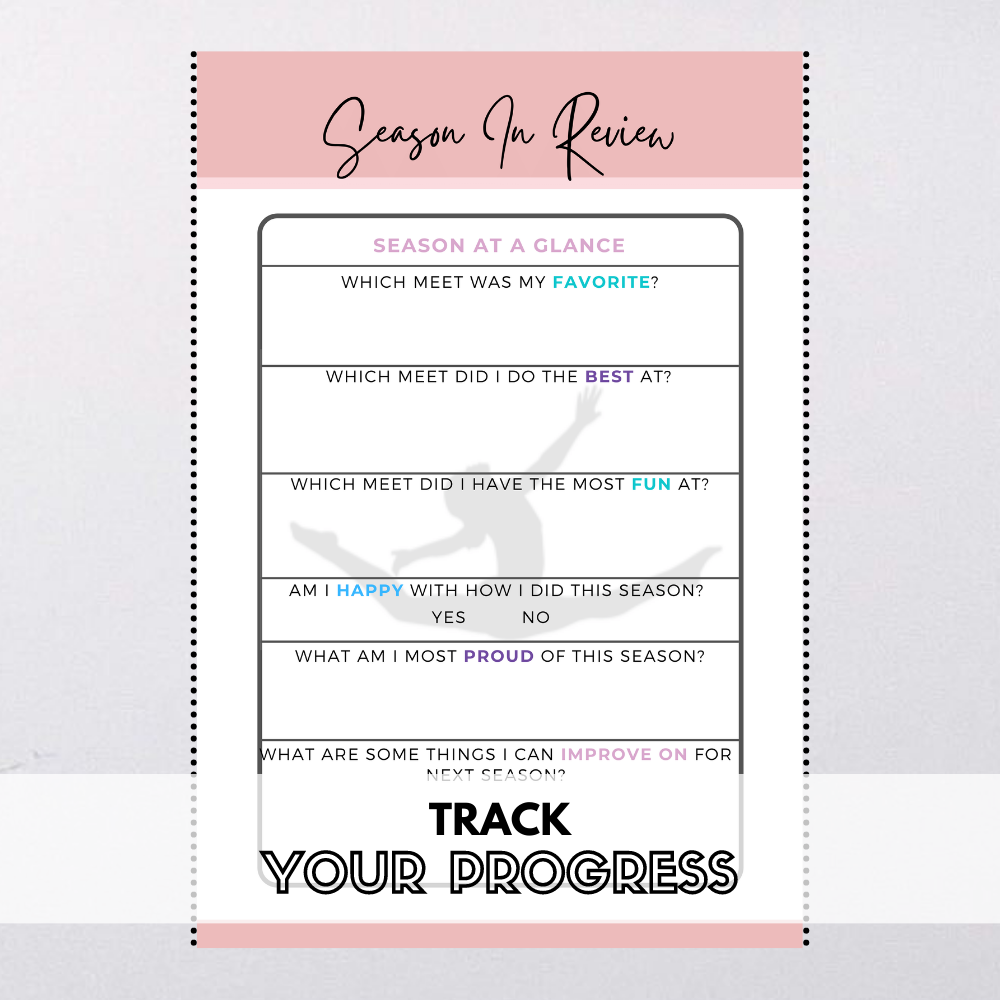 GymnasticsHQ Mindset Meet Journal
