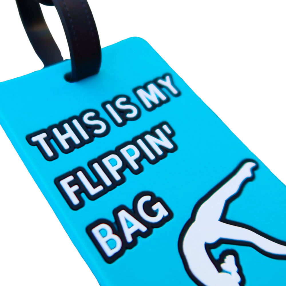 Gymnastics Bag Tag - This is My Flippin Bag