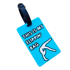 Gymnastics Bag Tag - This is My Flippin Bag