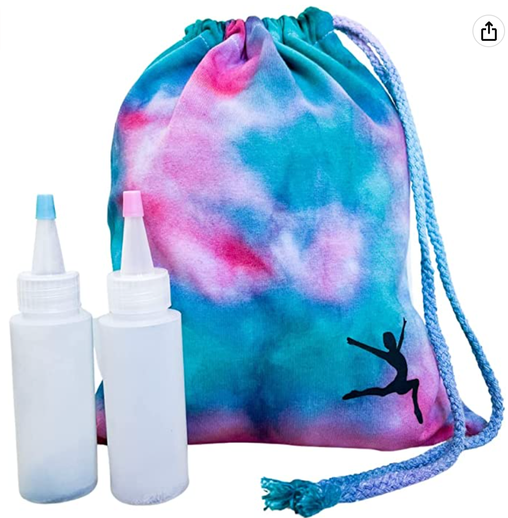 DIY Pink & Turquoise Tie Dye Grip Bag Kit