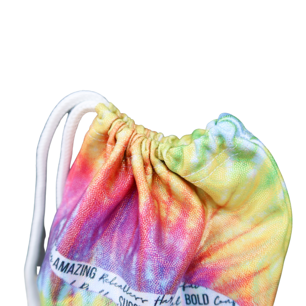 Holographic Tie Dye Gymnastics Grip Bag