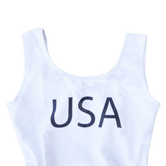 DIY USA Red & Blue Tie Dye Leotard Kit